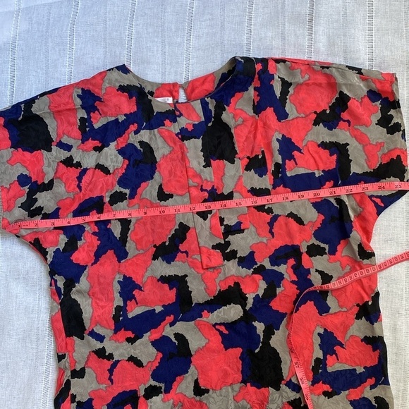 Flora Kung II New York Silk Vintage Blouse. - Picture 9 of 11